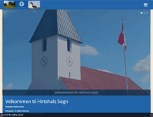 Tablet Screenshot of hirtshalssogn.dk